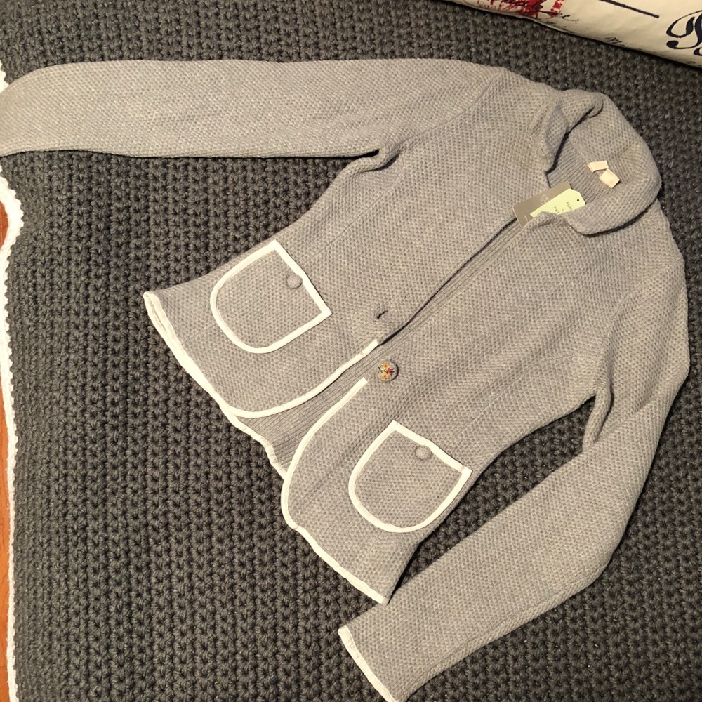 Knit Anthropologie Blazer - MOTH